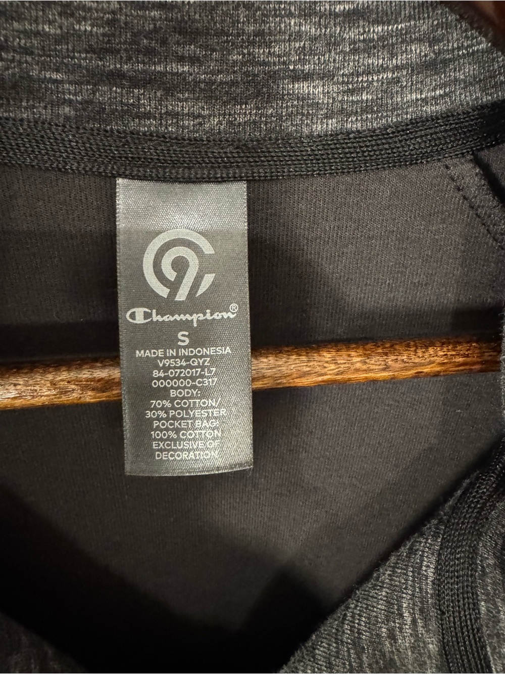 Champion Women’s Asymmetrical Funnel Neck Jacket Gray Heather Small - Picture 4 of 7